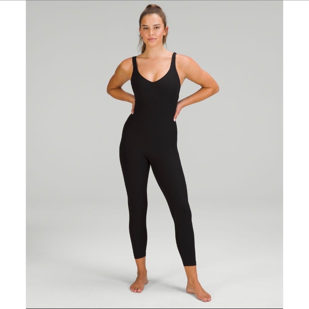 Lululemon Align Ribbed Bodysuit 25” Size 10